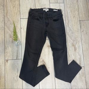 FRAME Denim Black Jeans Le Skinny Size 26